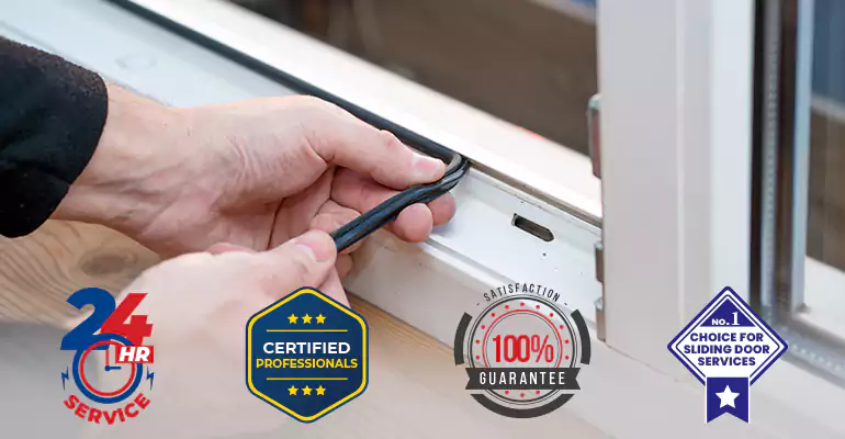 Sliding Glass Door Track Repair and Cost Estimate in Palmetto Bay