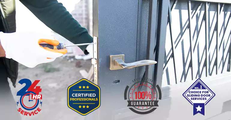 Steel Door Bottom Repair in Palmetto Bay