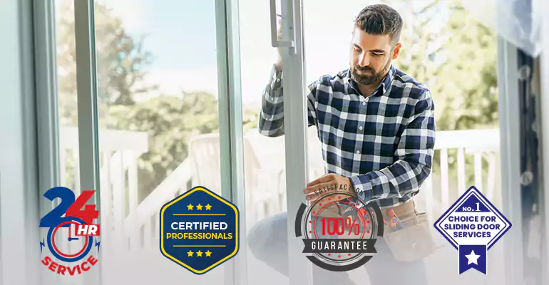 Residential Impact Sliding Glass Door Repair in Palmetto Bay