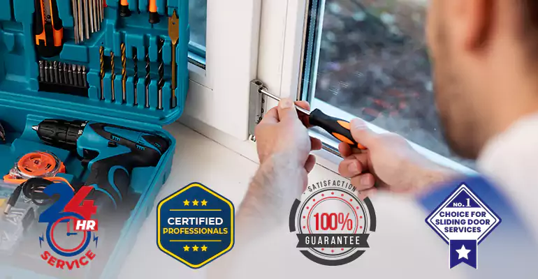 Sliding Patio Door Squeaks Repair Near Me in Palmetto Bay